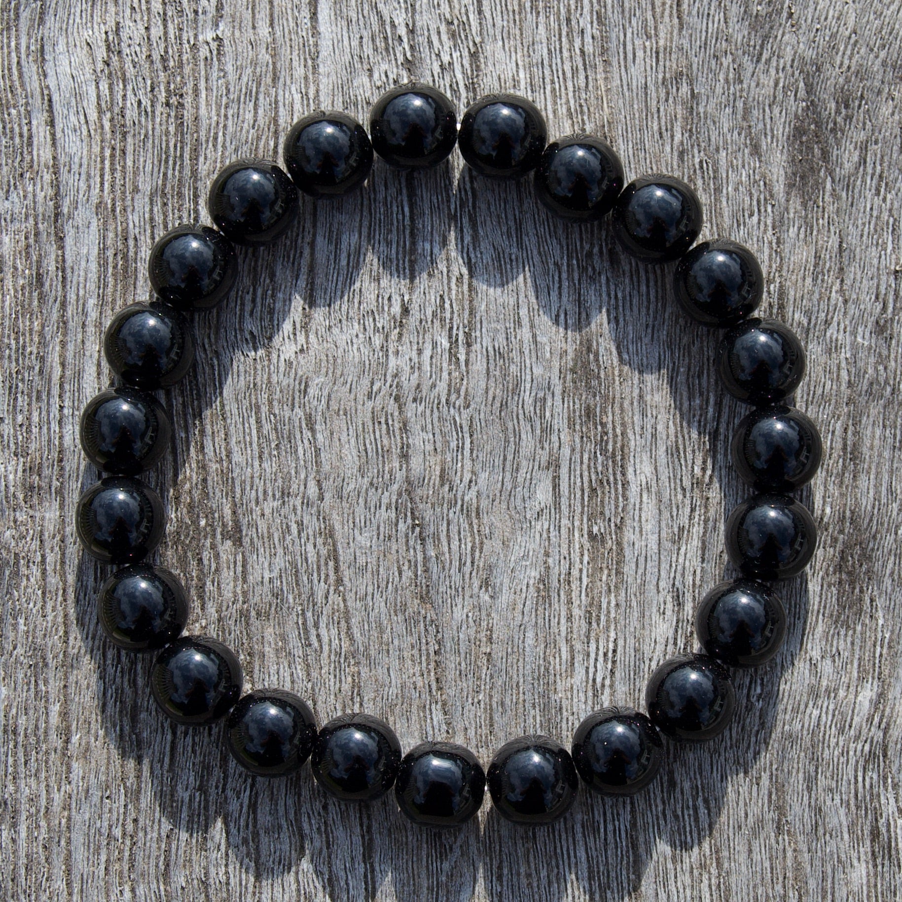 Black Onyx Gemstone Bracelet